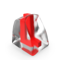 Ice Letter L PNG & PSD Images