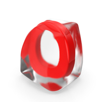Ice Letter O PNG & PSD Images