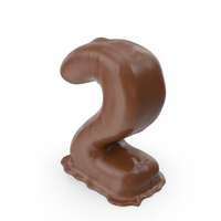 Chocolate Number 2 PNG & PSD Images