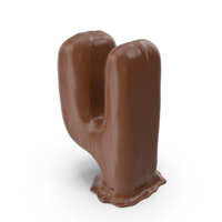 Chocolate Number 4 PNG & PSD Images