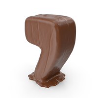 Chocolate Number 7 PNG & PSD Images