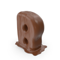 Chocolate Letter B PNG & PSD Images