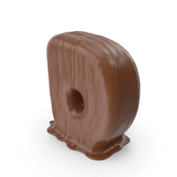 Chocolate Letter D PNG & PSD Images