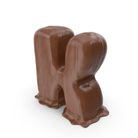 Chocolate Letter K PNG & PSD Images