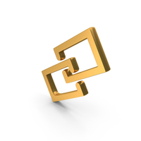 Link Chain Icon Gold PNG & PSD Images