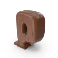 Chocolate Letter P PNG & PSD Images