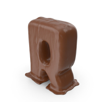 Chocolate Letter R PNG & PSD Images