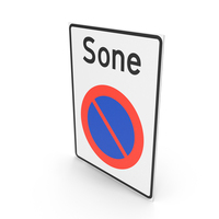 Norwegian Sign No Parking Zone PNG & PSD Images
