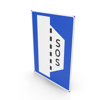 Norwegian Sign Emergency Layby PNG & PSD Images
