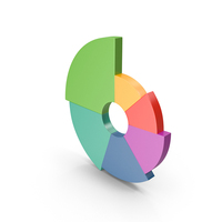 Round Chart Colourful PNG & PSD Images