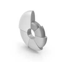 Gray Round Chart PNG & PSD Images