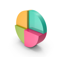 Round Chart Colourful PNG & PSD Images