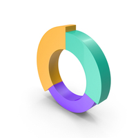 Round Chart Colourful PNG & PSD Images