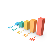 Box Chart Colourful PNG & PSD Images