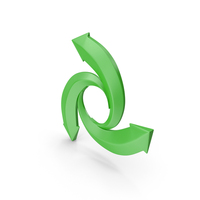 Arrow Round Green PNG & PSD Images