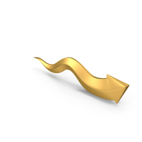 Arrow S Gold PNG & PSD Images