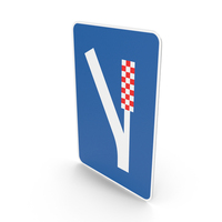 Portuguese Sign Escape Lane PNG & PSD Images