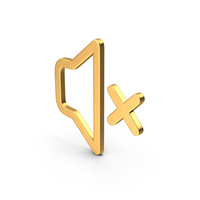 Mute Volume Icon PNG & PSD Images