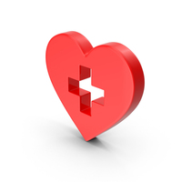 Heart Bandage Icon PNG & PSD Images