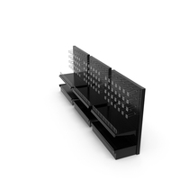 Single Sided 54 Solid Shelf Fence Hooks PNG & PSD Images