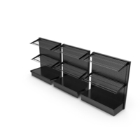 Single Sided 54 Wire Shelf PNG & PSD Images