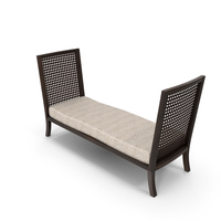 Modern Bench White PNG & PSD Images