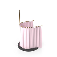 Clothing Store Fitting Room Pink Closed Fur PNG & PSD Images