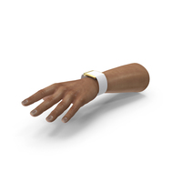 Hand Wearing Whoop 4 Tracker White PNG & PSD Images