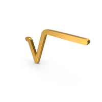 Gold Mathematical Root Icon PNG & PSD Images