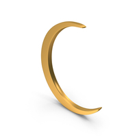 Gold Moon Icon PNG & PSD Images