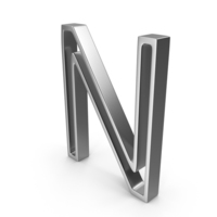 N Chrome PNG & PSD Images