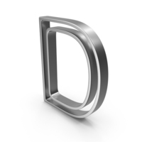 D Chrome PNG & PSD Images