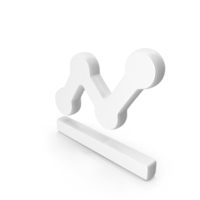 Analytics Symbol White PNG & PSD Images