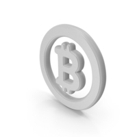 Gray Bitcoin Symbol PNG & PSD Images
