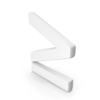 Greater Than Or Equal To Symbol White PNG & PSD Images