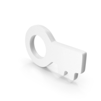 Key Symbol White PNG & PSD Images