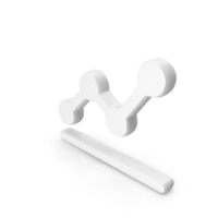 Line Graph Symbol White PNG & PSD Images