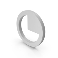Quater Symbol White PNG & PSD Images