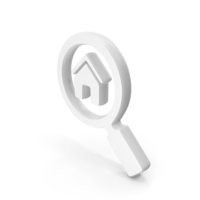 Real Estate Symbol White PNG & PSD Images