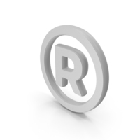Gray Registered Symbol PNG & PSD Images