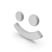 Gray Smile Symbol PNG & PSD Images