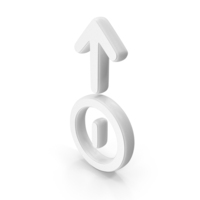 Swipe Up Symbol White PNG & PSD Images