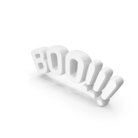 White Boo Symbol PNG & PSD Images