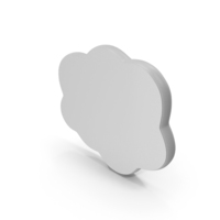 Cloud Forecast Symbol White PNG & PSD Images
