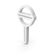 White Lollipop Symbol PNG & PSD Images