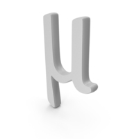 Mu Greek Symbol PNG & PSD Images