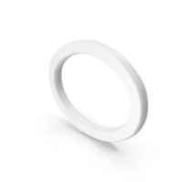 White Oval Symbol PNG & PSD Images