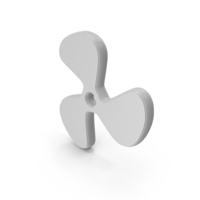 Propeller Symbol White PNG & PSD Images