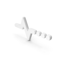 Pulse Rate Symbol White PNG & PSD Images