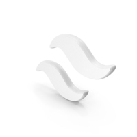 Tailwind Symbol White PNG & PSD Images